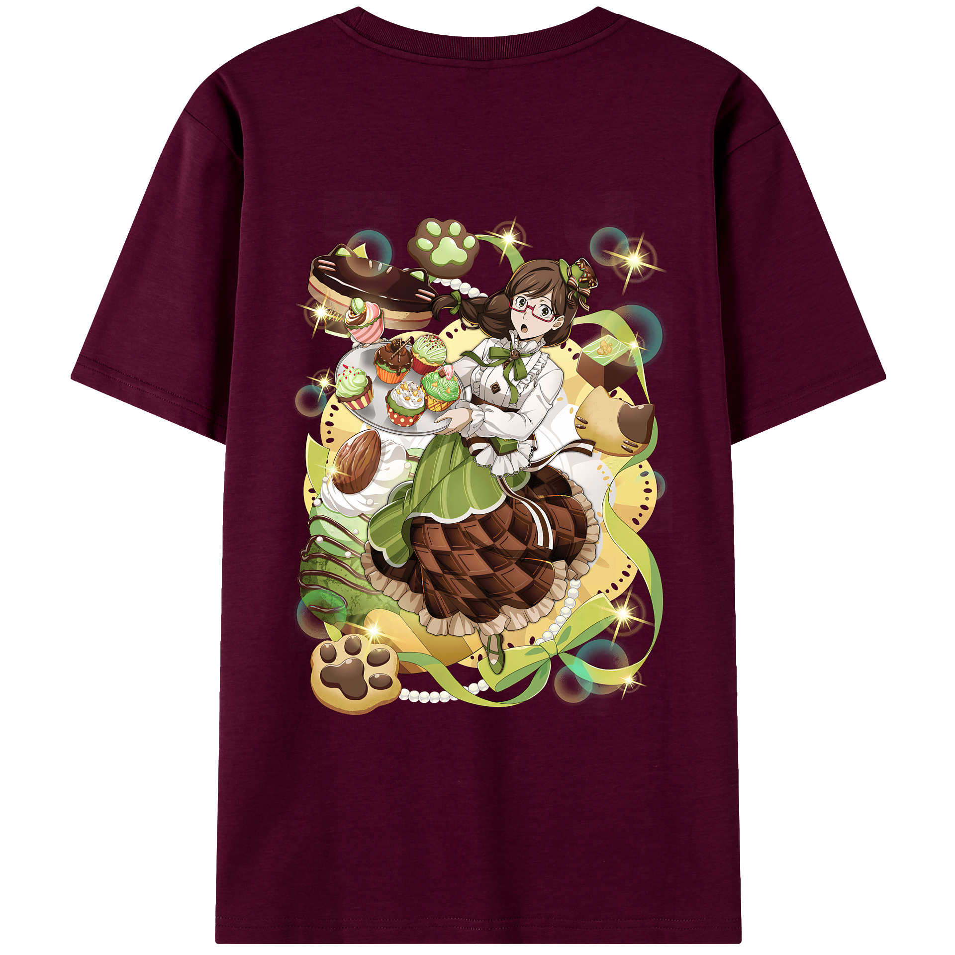 （画像用） 文豪ストレイドッグス Bungo Stray Dogs レディース半袖Tシャツ(バックプリント)
